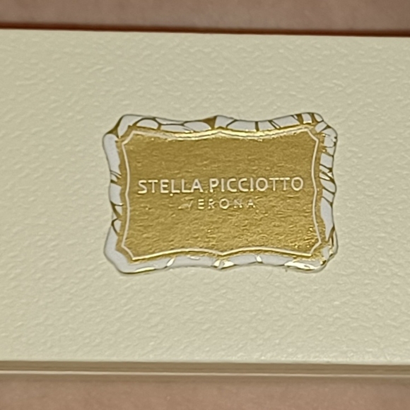 STELLA PICCIOTTO VERONA STERLING SILVER GLASS EVIL - Picture 6 of 6
